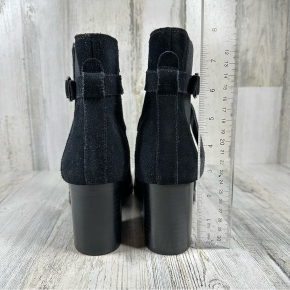 Blondo Tamzin Waterproof Bootie in Black Suede #964 - Picture 8 of 12